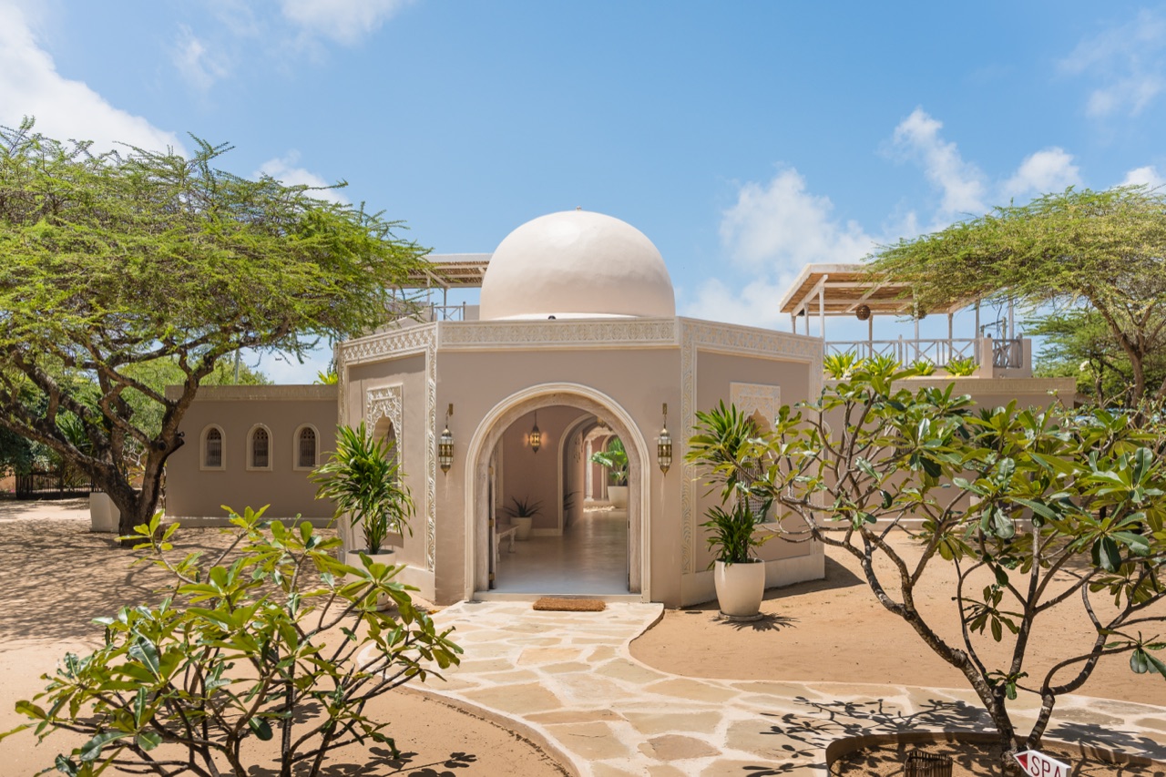 The Majlis Spa, set among the trees for unhurried Swahili rituals.